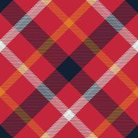 Scottish Tartan Seamless Pattern. Checkerboard Pattern Template for Design Ornament. Seamless Fabric Texture. vector