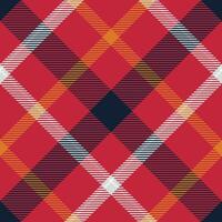 Scottish Tartan Seamless Pattern. Checkerboard Pattern Template for Design Ornament. Seamless Fabric Texture. vector