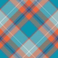 Scottish Tartan Seamless Pattern. Traditional Scottish Checkered Background. Traditional Scottish Woven Fabric. Lumberjack Shirt Flannel Textile. Pattern Tile Swatch Included. vector