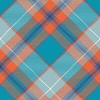 Scottish Tartan Seamless Pattern. Traditional Scottish Checkered Background. Traditional Scottish Woven Fabric. Lumberjack Shirt Flannel Textile. Pattern Tile Swatch Included. vector