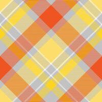 Scottish Tartan Seamless Pattern. Traditional Scottish Checkered Background. Template for Design Ornament. Seamless Fabric Texture. vector