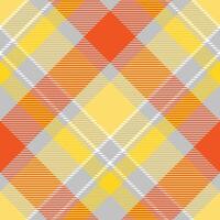 Scottish Tartan Seamless Pattern. Traditional Scottish Checkered Background. Template for Design Ornament. Seamless Fabric Texture. vector