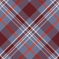 Tartan Plaid Seamless Pattern. Scottish Tartan Seamless Pattern. Seamless Tartan Illustration Set for Scarf, Blanket, Other Modern Spring Summer Autumn Winter Holiday Fabric Print. vector