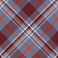 Tartan Plaid Seamless Pattern. Scottish Tartan Seamless Pattern. Seamless Tartan Illustration Set for Scarf, Blanket, Other Modern Spring Summer Autumn Winter Holiday Fabric Print. vector