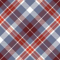 Tartan Plaid Seamless Pattern. Plaids Pattern Seamless. Seamless Tartan Illustration Set for Scarf, Blanket, Other Modern Spring Summer Autumn Winter Holiday Fabric Print. vector