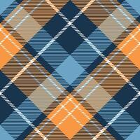 Tartan Plaid Seamless Pattern. Plaid Patterns Seamless. Traditional Scottish Woven Fabric. Lumberjack Shirt Flannel Textile. Pattern Tile Swatch Included. vector