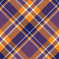 Tartan Plaid Seamless Pattern. Checker Pattern. Template for Design Ornament. Seamless Fabric Texture. vector