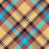 Tartan Plaid Seamless Pattern. Gingham Patterns. Traditional Scottish Woven Fabric. Lumberjack Shirt Flannel Textile. Pattern Tile Swatch Included. vector