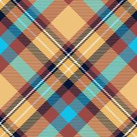 Tartan Plaid Seamless Pattern. Gingham Patterns. Traditional Scottish Woven Fabric. Lumberjack Shirt Flannel Textile. Pattern Tile Swatch Included. vector