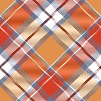 Tartan Plaid Seamless Pattern. Plaids Pattern Seamless. Template for Design Ornament. Seamless Fabric Texture. vector