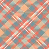 Classic Scottish Tartan Design. Scottish Tartan Seamless Pattern. Template for Design Ornament. Seamless Fabric Texture. vector