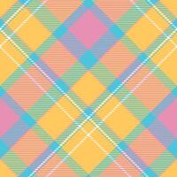 Tartan Plaid Seamless Pattern. Traditional Scottish Checkered Background. Seamless Tartan Illustration Set for Scarf, Blanket, Other Modern Spring Summer Autumn Winter Holiday Fabric vector