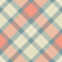 Classic Scottish Tartan Design. Scottish Tartan Seamless Pattern. Seamless Tartan Illustration Set for Scarf, Blanket, Other Modern Spring Summer Autumn Winter Holiday Fabric Print. vector