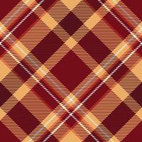 Classic Scottish Tartan Design. Checker Pattern. Template for Design Ornament. Seamless Fabric Texture. vector