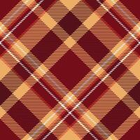 Classic Scottish Tartan Design. Checker Pattern. Template for Design Ornament. Seamless Fabric Texture. vector