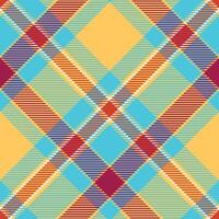 Tartan Plaid Seamless Pattern. Traditional Scottish Checkered Background. Traditional Scottish Woven Fabric. Lumberjack Shirt Flannel Textile. Pattern Tile Swatch Included. vector