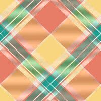 Classic Scottish Tartan Design. Tartan Seamless Pattern. Seamless Tartan Illustration Set for Scarf, Blanket, Other Modern Spring Summer Autumn Winter Holiday Fabric Print. vector