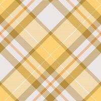 Tartan Pattern Seamless. Pastel Classic Pastel Scottish Tartan Design. Seamless Tartan Illustration Set for Scarf, Blanket, Other Modern Spring Summer Autumn Winter Holiday Fabric Print. vector