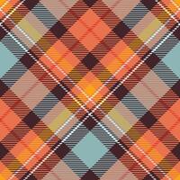 Tartan Plaid Seamless Pattern. Traditional Scottish Checkered Background. Seamless Tartan Illustration Set for Scarf, Blanket, Other Modern Spring Summer Autumn Winter Holiday Fabric Print. vector