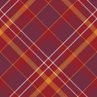 Tartan Plaid Pattern Seamless. Checker Pattern. Traditional Scottish Woven Fabric. Lumberjack Shirt Flannel Textile. Pattern Tile Swatch Included. vector