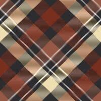 Tartan Plaid Pattern Seamless. Checker Pattern. Template for Design Ornament. Seamless Fabric Texture. Illustration vector