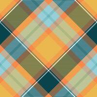 Tartan Seamless Pattern. Sweet Checker Pattern Template for Design Ornament. Seamless Fabric Texture. vector