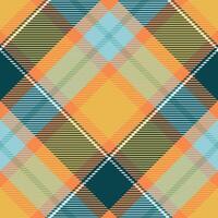 Tartan Seamless Pattern. Sweet Checker Pattern Template for Design Ornament. Seamless Fabric Texture. vector