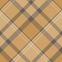 Tartan Plaid Pattern Seamless. Classic Scottish Tartan Design. Template for Design Ornament. Seamless Fabric Texture. Illustration vector