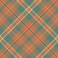 Scottish Tartan Plaid Seamless Pattern, Classic Plaid Tartan. Traditional Scottish Woven Fabric. Lumberjack Shirt Flannel Textile. Pattern Tile Swatch Included. vector