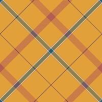 Scottish Tartan Plaid Seamless Pattern, Abstract Check Plaid Pattern. Seamless Tartan Illustration Set for Scarf, Blanket, Other Modern Spring Summer Autumn Winter Holiday Fabric Print. vector