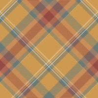 Scottish Tartan Plaid Seamless Pattern, Traditional Scottish Checkered Background. for Scarf, Dress, Skirt, Other Modern Spring Autumn Winter Fashion Textile Design. vector