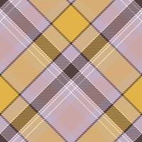 Scottish Tartan Plaid Seamless Pattern, Checkerboard Pattern. Seamless Tartan Illustration Set for Scarf, Blanket, Other Modern Spring Summer Autumn Winter Holiday Fabric Print. vector