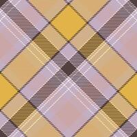 Scottish Tartan Plaid Seamless Pattern, Checkerboard Pattern. Seamless Tartan Illustration Set for Scarf, Blanket, Other Modern Spring Summer Autumn Winter Holiday Fabric Print. vector