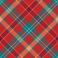 Scottish Tartan Plaid Seamless Pattern, Tartan Seamless Pattern. for Scarf, Dress, Skirt, Other Modern Spring Autumn Winter Fashion Textile Design. vector