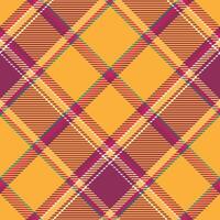 Tartan Plaid Pattern Seamless. Classic Scottish Tartan Design. Template for Design Ornament. Seamless Fabric Texture. Illustration vector