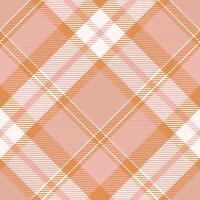 Tartan Plaid Pattern Seamless. Traditional Scottish Checkered Background. Seamless Tartan Illustration Set for Scarf, Blanket, Other Modern Spring Summer Autumn Winter Holiday Fabric Print. vector