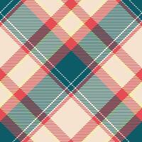 Scottish Tartan Plaid Seamless Pattern, Scottish Tartan Seamless Pattern. Seamless Tartan Illustration Set for Scarf, Blanket, Other Modern Spring Summer Autumn Winter Holiday Fabric Print. vector