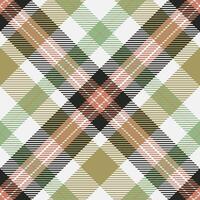 Scottish Tartan Plaid Seamless Pattern, Tartan Seamless Pattern. Seamless Tartan Illustration Set for Scarf, Blanket, Other Modern Spring Summer Autumn Winter Holiday Fabric Print. vector