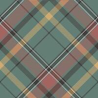 Scottish Tartan Plaid Seamless Pattern, Tartan Plaid Pattern Seamless. Template for Design Ornament. Seamless Fabric Texture. Illustration vector