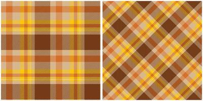 Tartan Seamless Pattern. Classic Scottish Tartan Design. Traditional Scottish Woven Fabric. Lumberjack Shirt Flannel Textile. Pattern Tile Swatch Included. vector