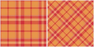 Tartan Seamless Pattern. Classic Plaid Tartan Traditional Scottish Woven Fabric. Lumberjack Shirt Flannel Textile. Pattern Tile Swatch Included. vector