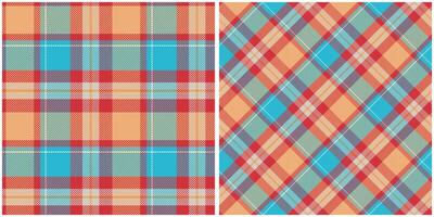 Tartan Seamless Pattern. Scottish Plaid, Traditional Scottish Woven Fabric. Lumberjack Shirt Flannel Textile. Pattern Tile Swatch Included. vector