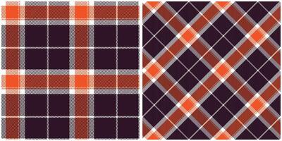 Tartan Pattern Seamless. Sweet Plaid Pattern Template for Design Ornament. Seamless Fabric Texture. vector