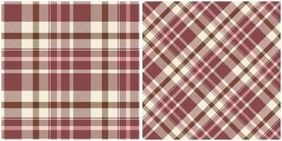 Plaids Pattern Seamless. Traditional Scottish Checkered Background. Seamless Tartan Illustration Set for Scarf, Blanket, Other Modern Spring Summer Autumn Winter Holiday Fabric Print. vector