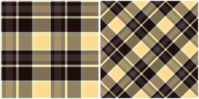 Plaid Pattern Seamless. Checkerboard Pattern Seamless Tartan Illustration Set for Scarf, Blanket, Other Modern Spring Summer Autumn Winter Holiday Fabric Print. vector