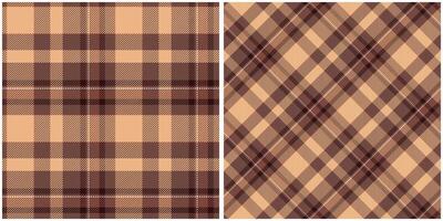 Plaid Pattern Seamless. Gingham Patterns Seamless Tartan Illustration Set for Scarf, Blanket, Other Modern Spring Summer Autumn Winter Holiday Fabric Print. vector