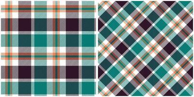 Tartan Pattern Seamless. Sweet Plaid Patterns Traditional Scottish Woven Fabric. Lumberjack Shirt Flannel Textile. Pattern Tile Swatch Included. vector