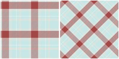 Plaid Pattern Seamless. Checkerboard Pattern Traditional Scottish Woven Fabric. Lumberjack Shirt Flannel Textile. Pattern Tile Swatch Included. vector