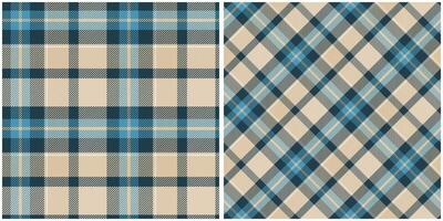 Plaid Pattern Seamless. Classic Scottish Tartan Design. Traditional Scottish Woven Fabric. Lumberjack Shirt Flannel Textile. Pattern Tile Swatch Included. vector