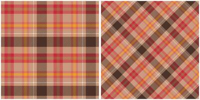 Plaid Pattern Seamless. Scottish Plaid, Template for Design Ornament. Seamless Fabric Texture. vector